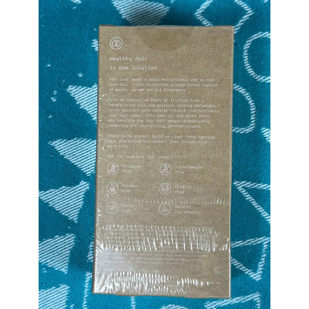 VITIV‎ Daily Hair Vitamin Leave-In Nourishing Treatment 4oz 118ml New Sealed